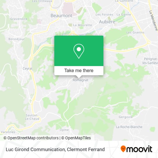 Mapa Luc Girond Communication