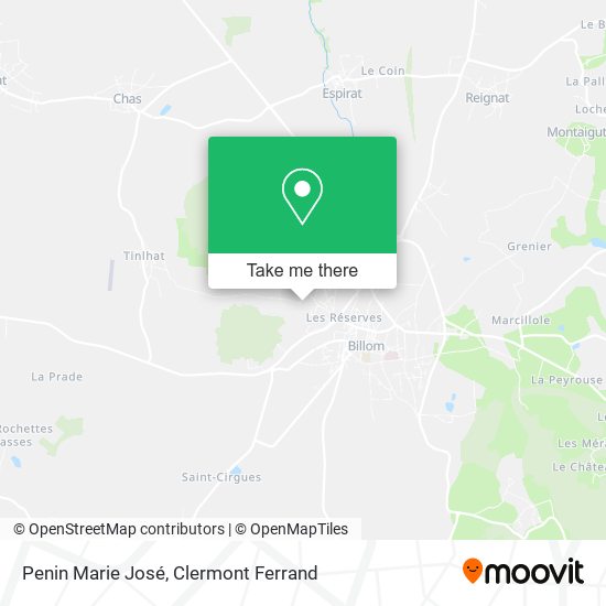 Penin Marie José map