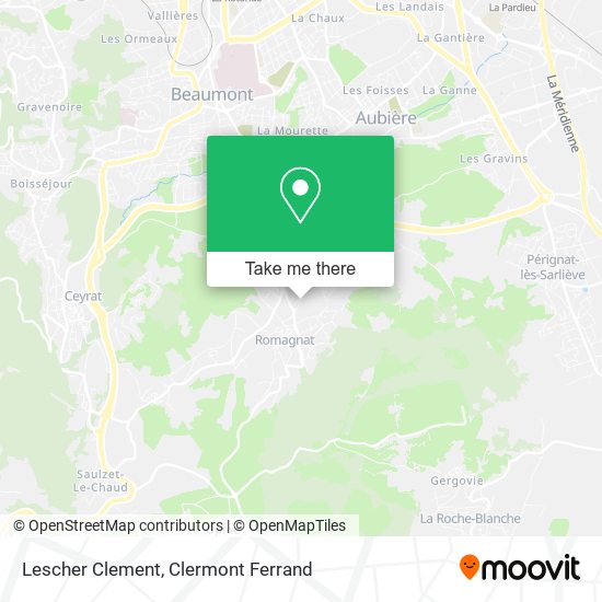 Lescher Clement map