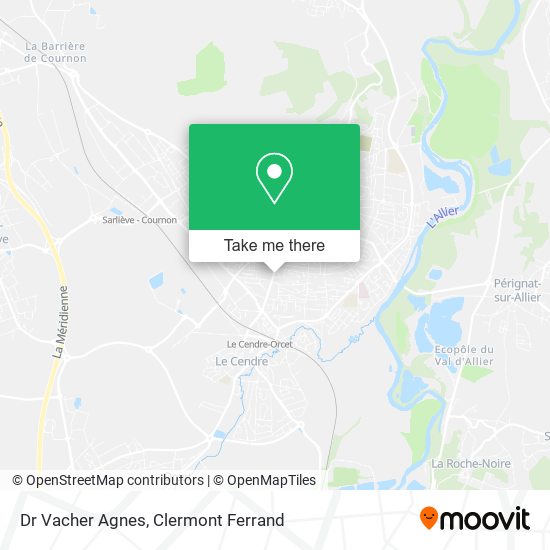 Dr Vacher Agnes map