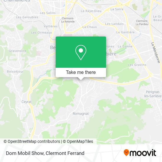 Dom Mobil Show map