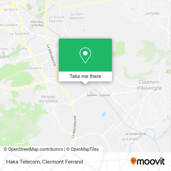 Haka Telecom map