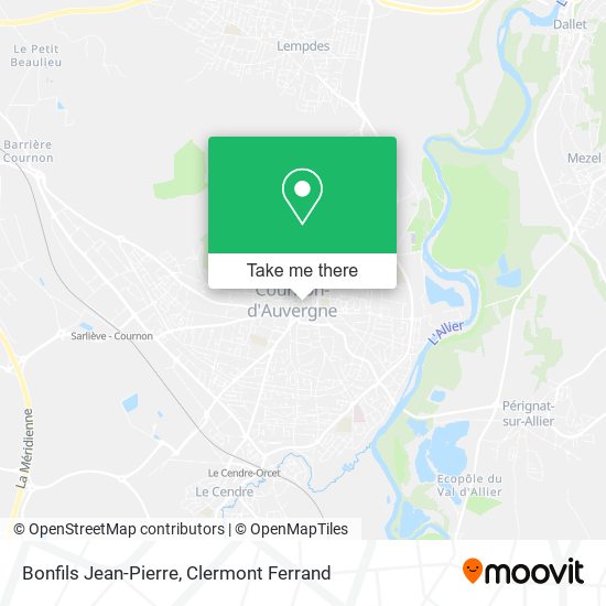 Bonfils Jean-Pierre map
