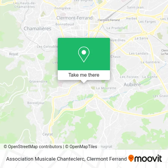 Association Musicale Chanteclerc map