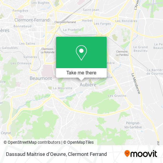 Dassaud Maitrise d'Oeuvre map