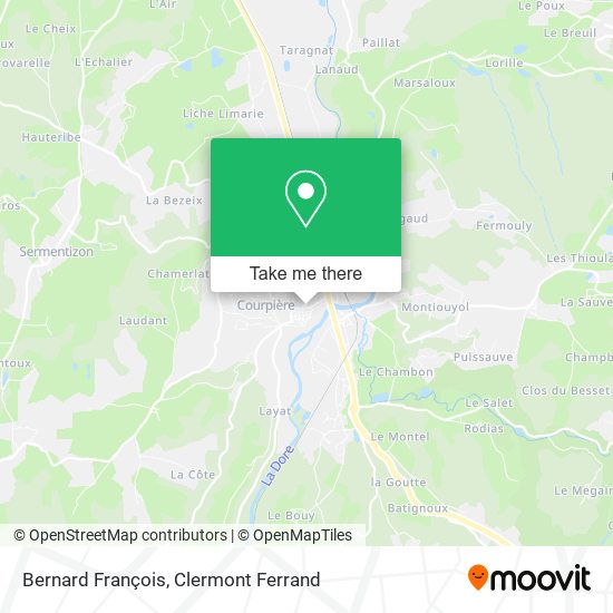 Bernard François map