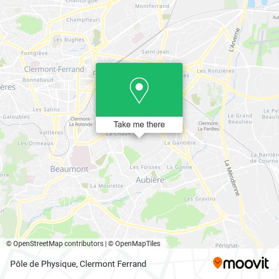 Pôle de Physique map