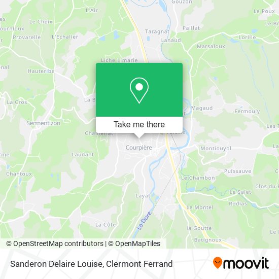 Sanderon Delaire Louise map