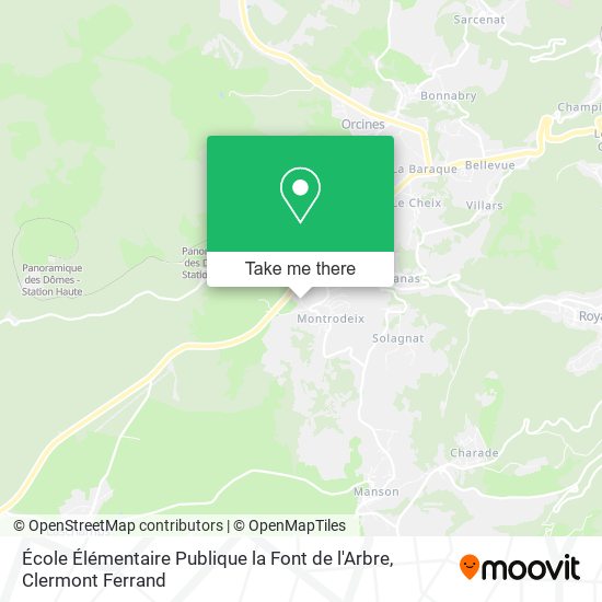 École Élémentaire Publique la Font de l'Arbre map