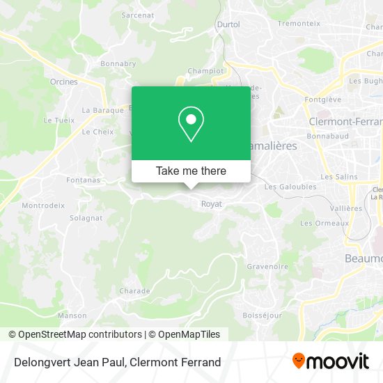Delongvert Jean Paul map