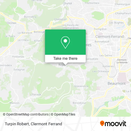 Turpin Robert map