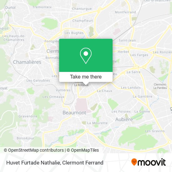 Huvet Furtade Nathalie map