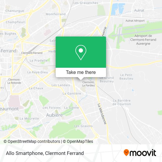 Allo Smartphone map