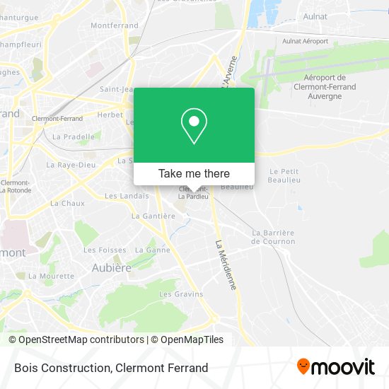 Bois Construction map