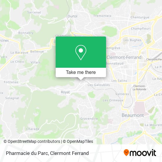 Pharmacie du Parc map