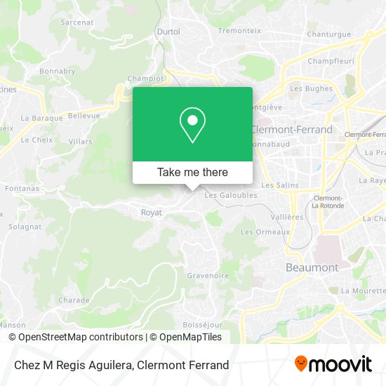 Chez M Regis Aguilera map
