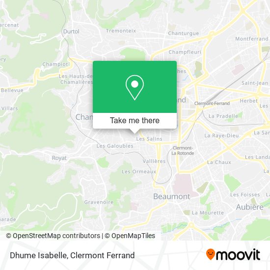 Dhume Isabelle map