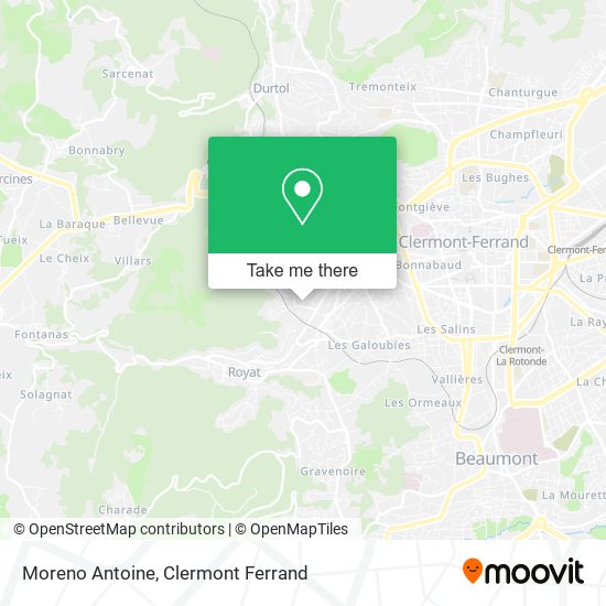 Moreno Antoine map