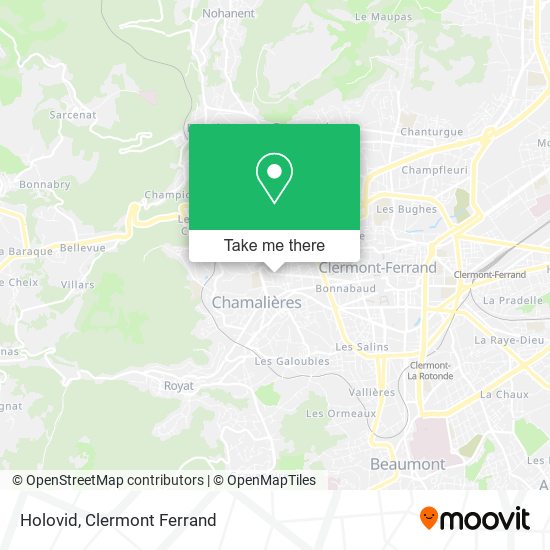 Holovid map