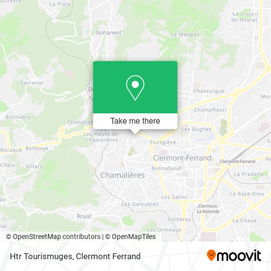 Htr Tourismuges map