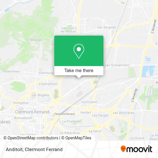 Anditoit map
