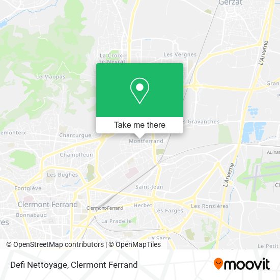 Defi Nettoyage map