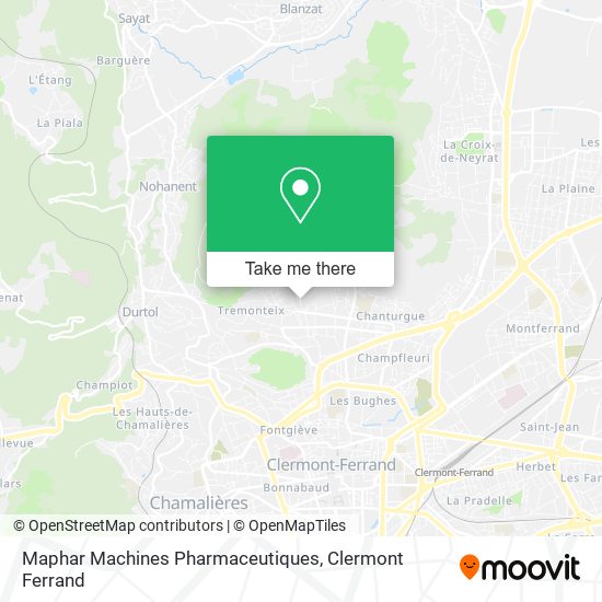 Maphar Machines Pharmaceutiques map