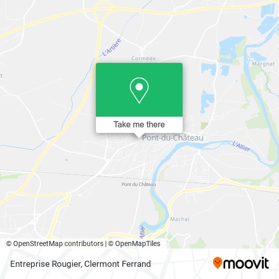 Entreprise Rougier map