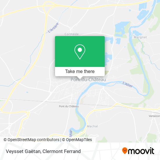 Veysset Gaëtan map