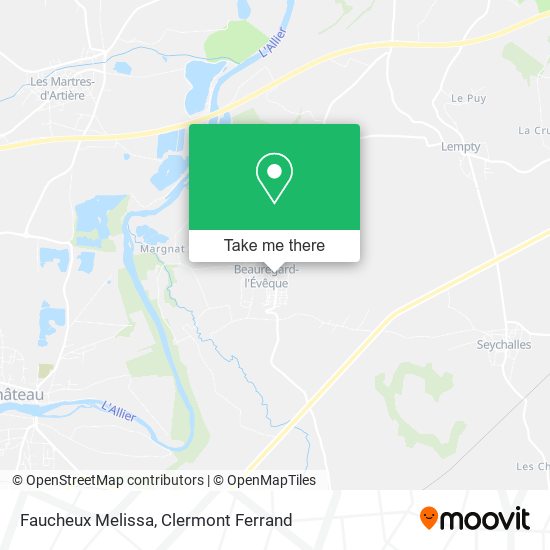Faucheux Melissa map