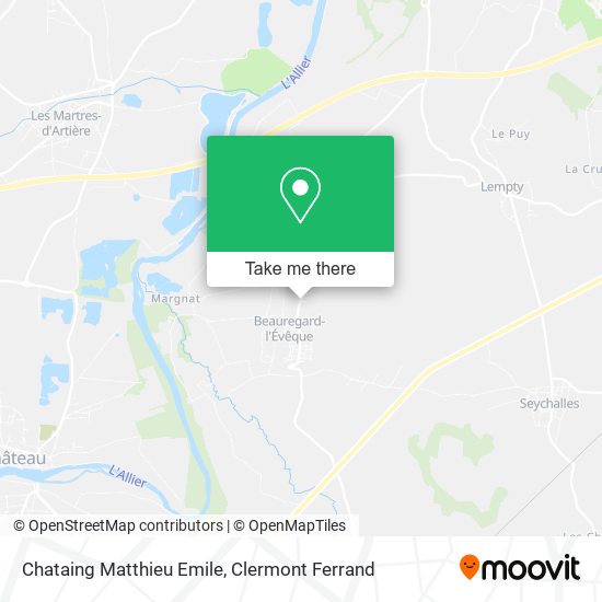 Chataing Matthieu Emile map