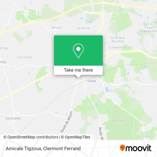 Amicale Tigzoux map