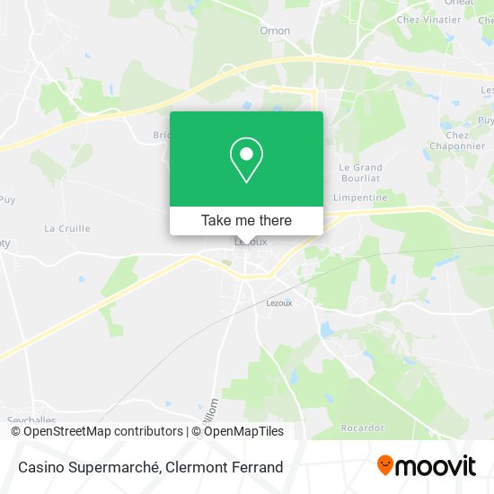 Casino Supermarché map