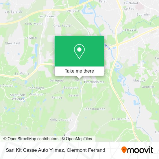 Sarl Kit Casse Auto Yilmaz map
