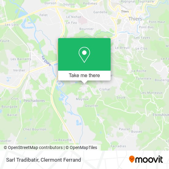 Sarl Tradibatir map