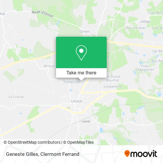 Geneste Gilles map