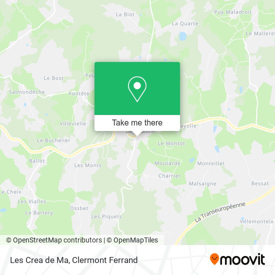 Les Crea de Ma map
