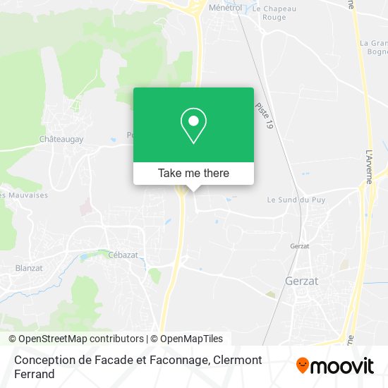 Conception de Facade et Faconnage map