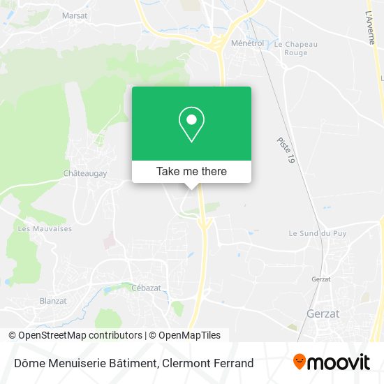Dôme Menuiserie Bâtiment map