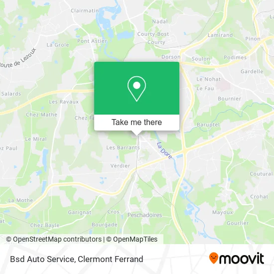 Bsd Auto Service map