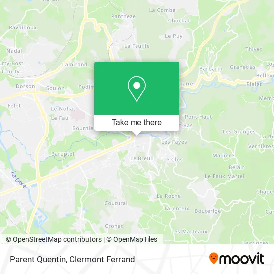 Parent Quentin map