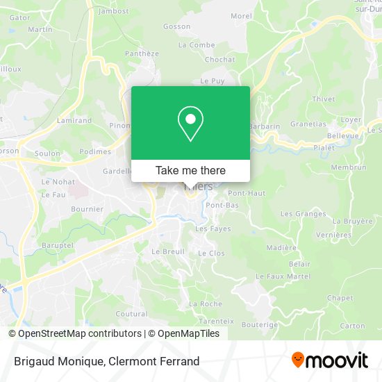 Brigaud Monique map