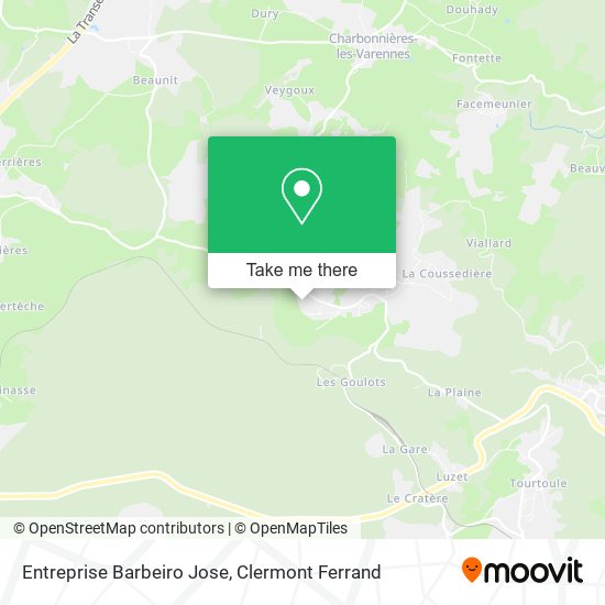 Entreprise Barbeiro Jose map