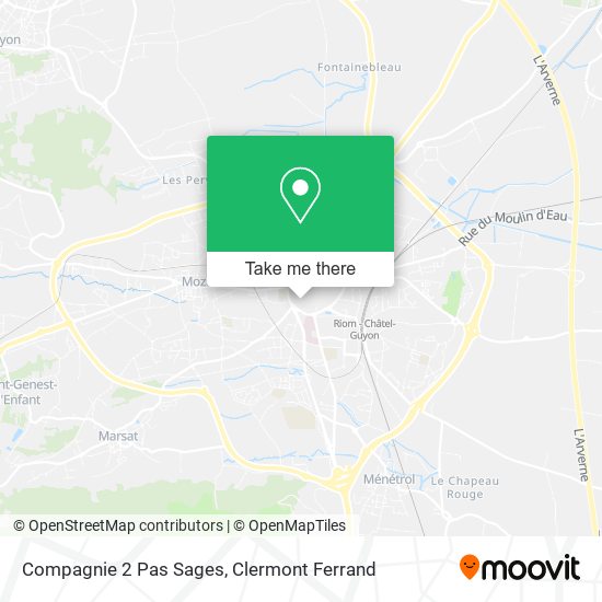 Compagnie 2 Pas Sages map
