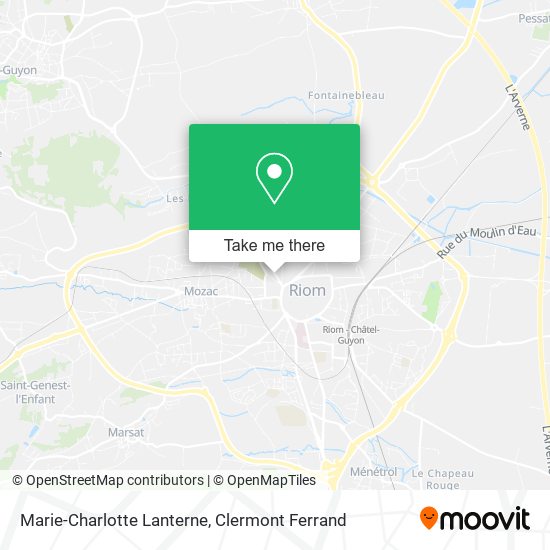 Marie-Charlotte Lanterne map