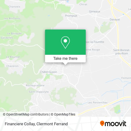 Financiere Collay map