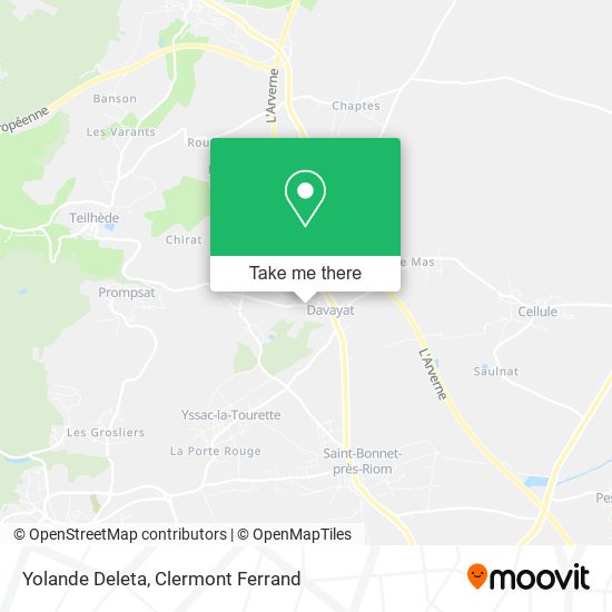 Yolande Deleta map