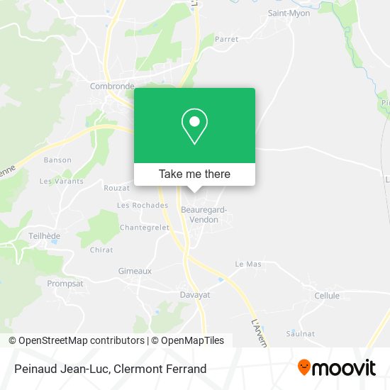 Peinaud Jean-Luc map