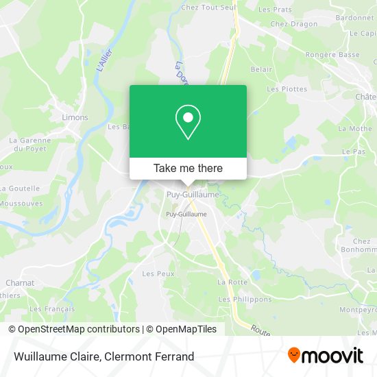 Wuillaume Claire map