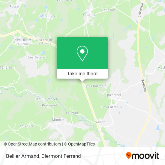 Bellier Armand map